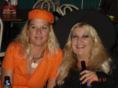 Carol Pumpkin and Tammy Witch